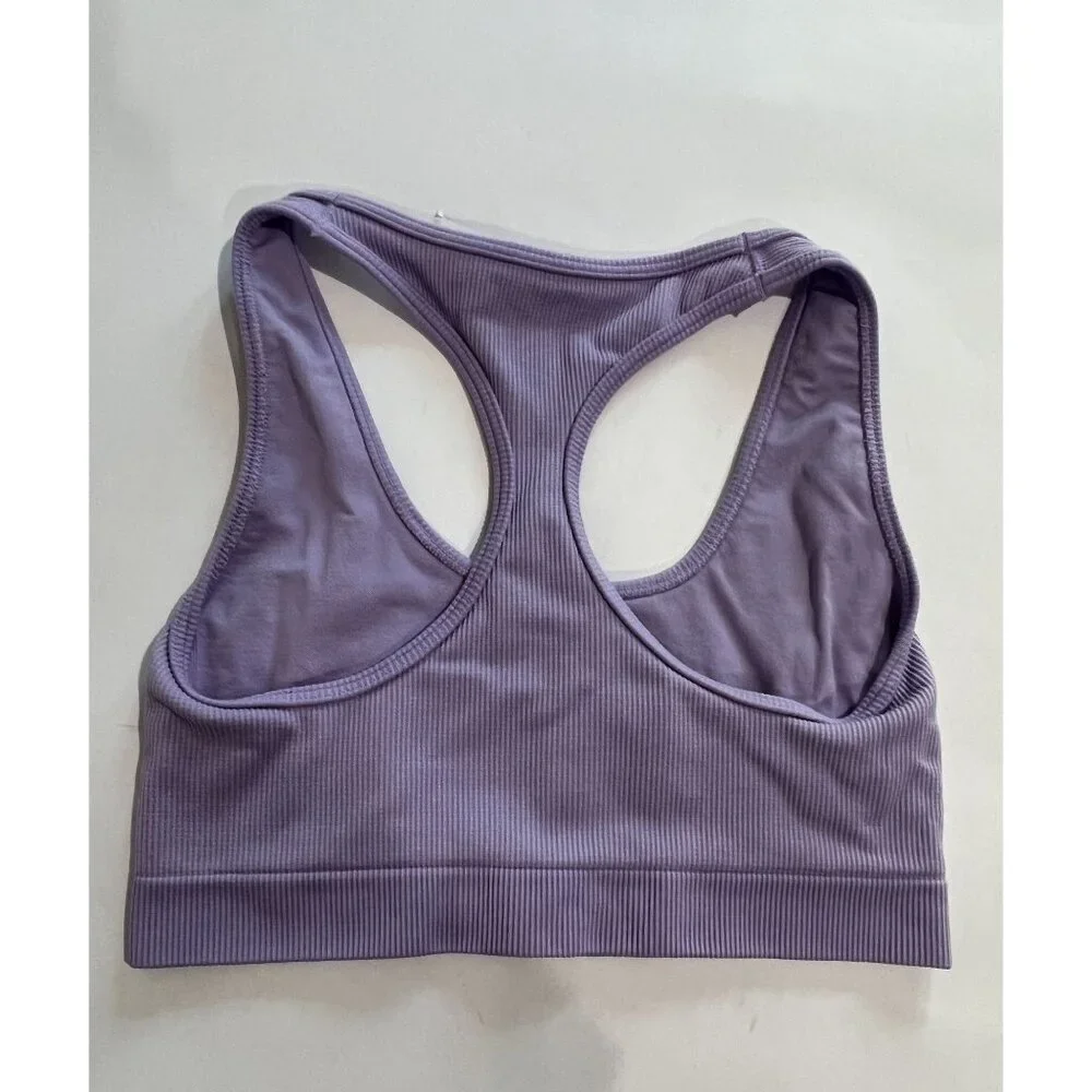 ALO Yoga Purple Sports Bra - Picture 4 of 5